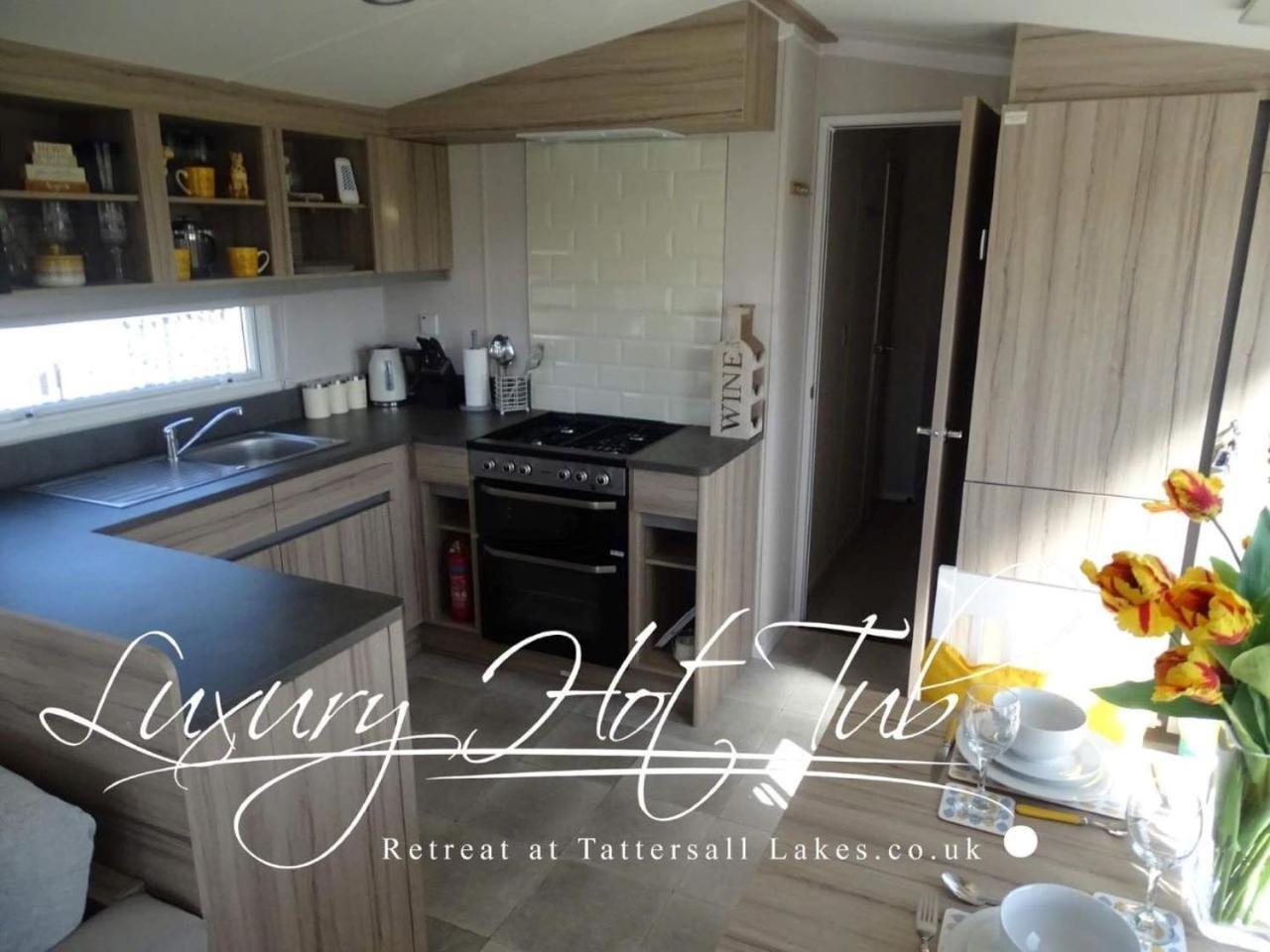 הוילה טאטרשאל Luxury Hot Tub Retreat מראה חיצוני תמונה